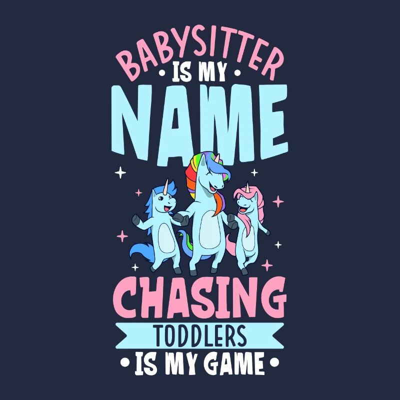 Mit Einhorn - Ich bin Babysitter