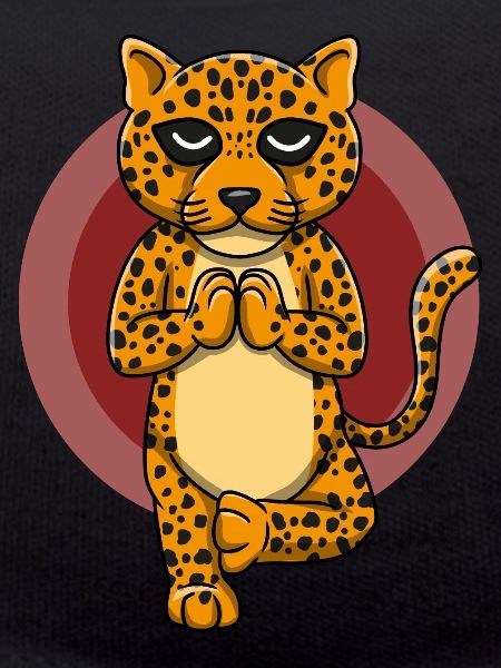 Yoga Leopard