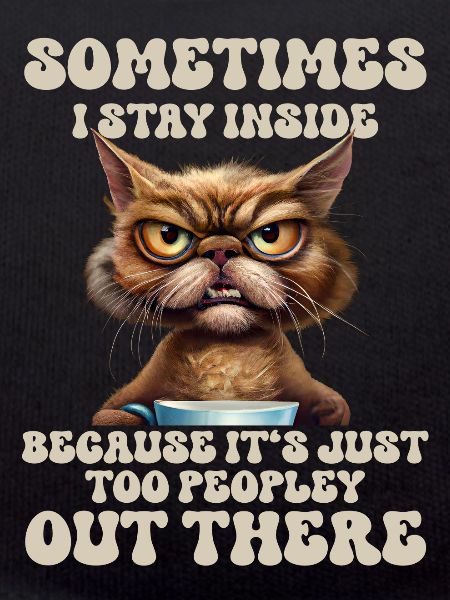 Cat Funny Saying
