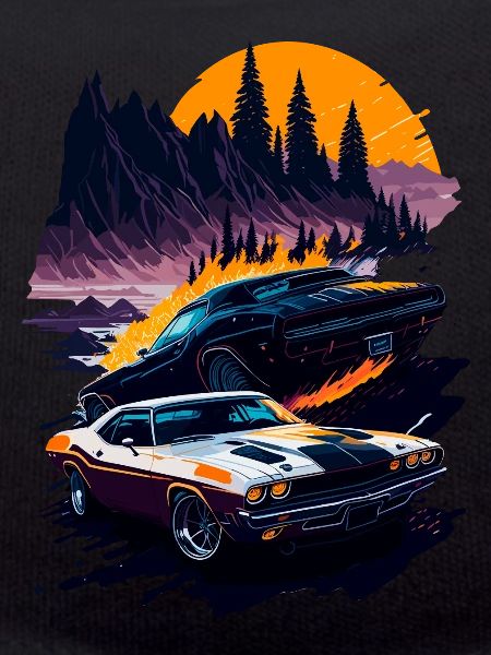 Classic sports car