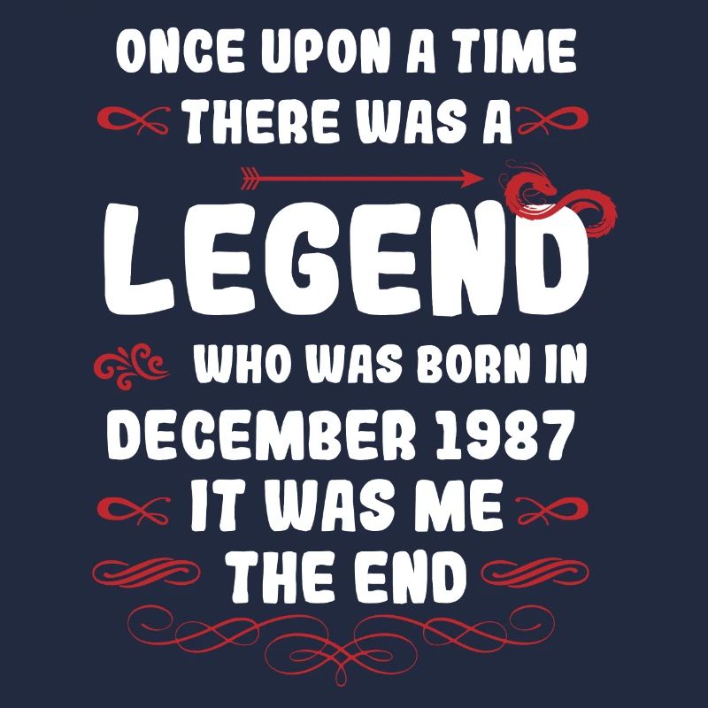 Es war einmal eine Legende. Dezember 1987 Geburtst