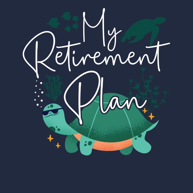 Sea Turtle Tortoise a pris sa retraite