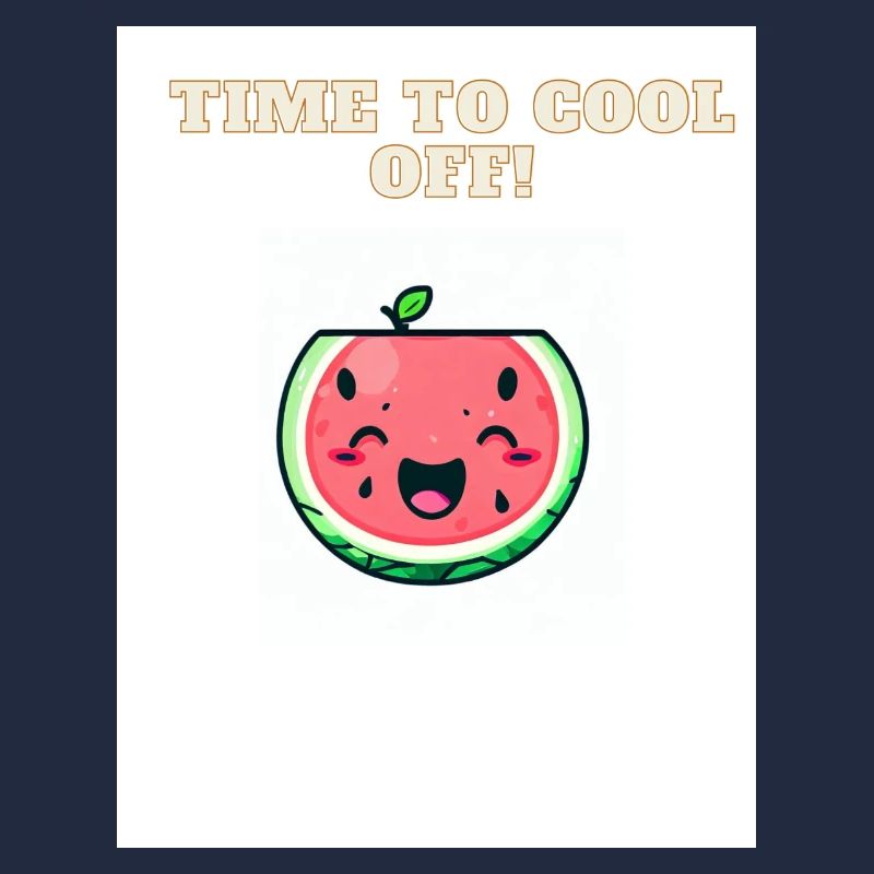 Pastèque Kawaii