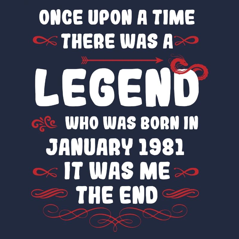 Es war einmal eine Legende. Januar 1981 Geburtstag