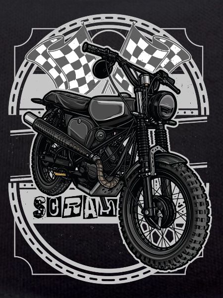 Swallow Scrambler // Illustration