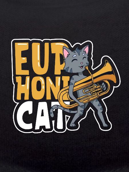 Euphonicat - Katze mit Euphonium