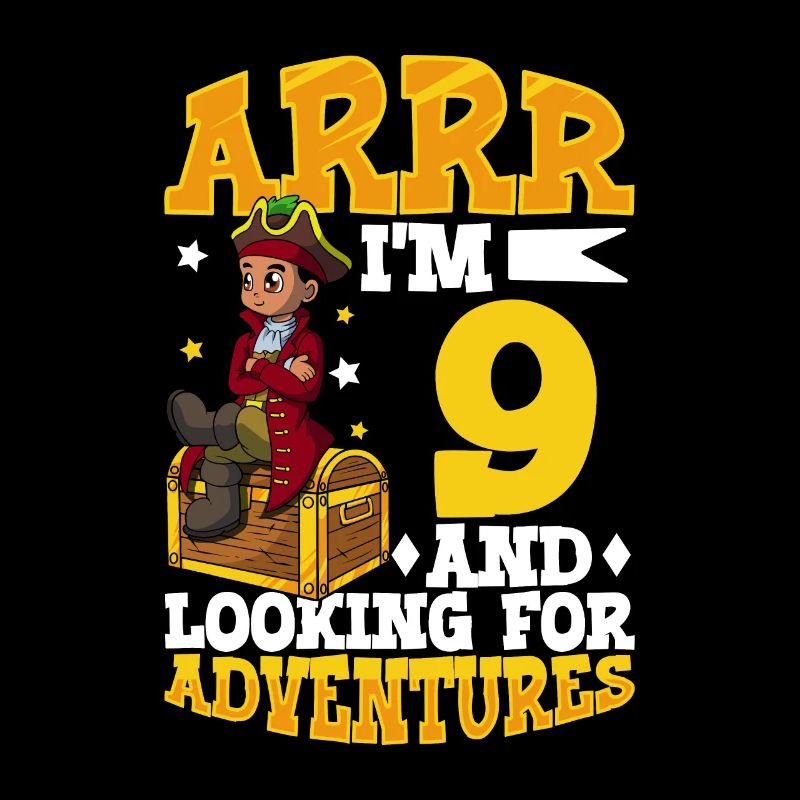 J’ai 9 ans - Jeune pirate