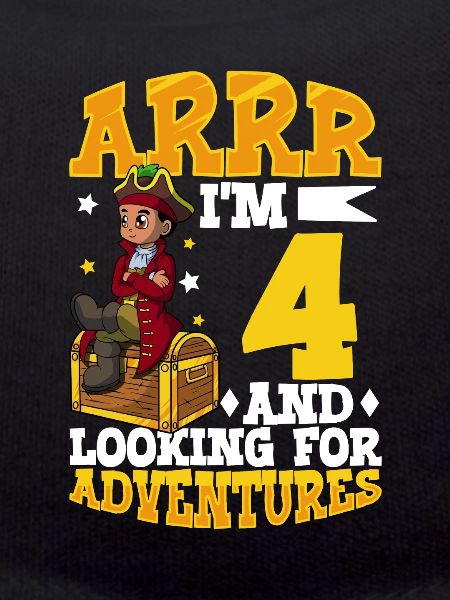 I'm 4 - Boy Pirate