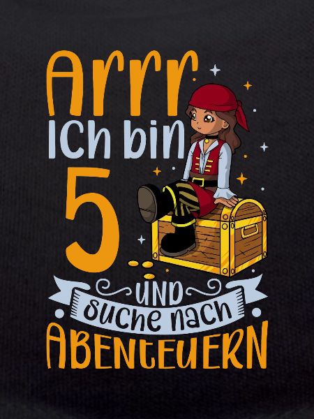 Ich bin 5 - Mädchen Pirat
