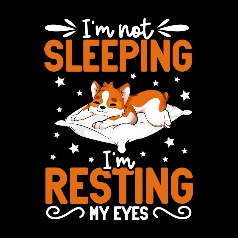 I don't sleep - Corgi