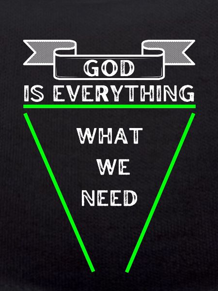 God is everthing green