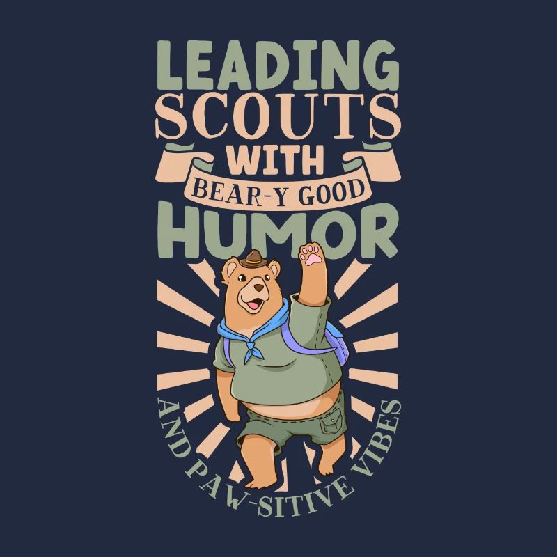Bear - Strong humor among the scouts