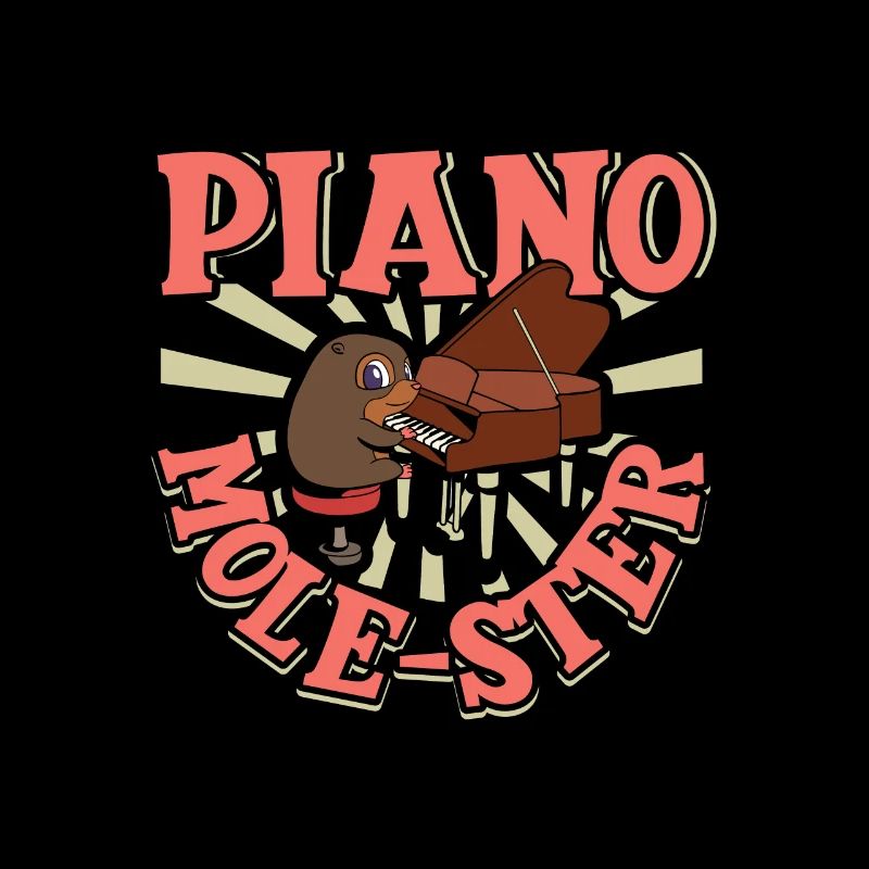 Piano Mole-ster - Mole at the Piano