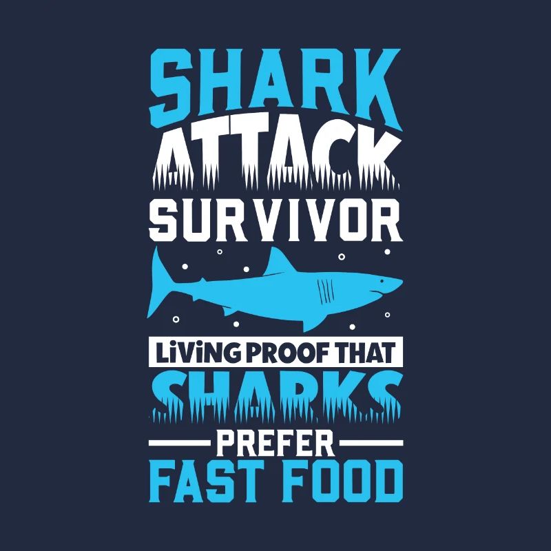 Les requins aiment la restauration rapide - attaque de requin