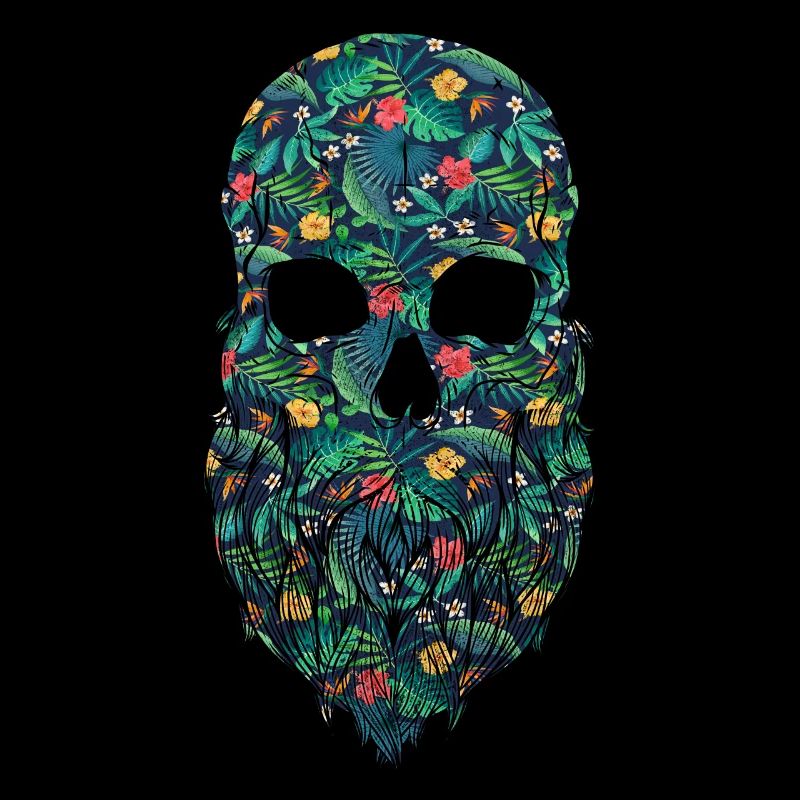 Beard Lover Bearded Man Flower
