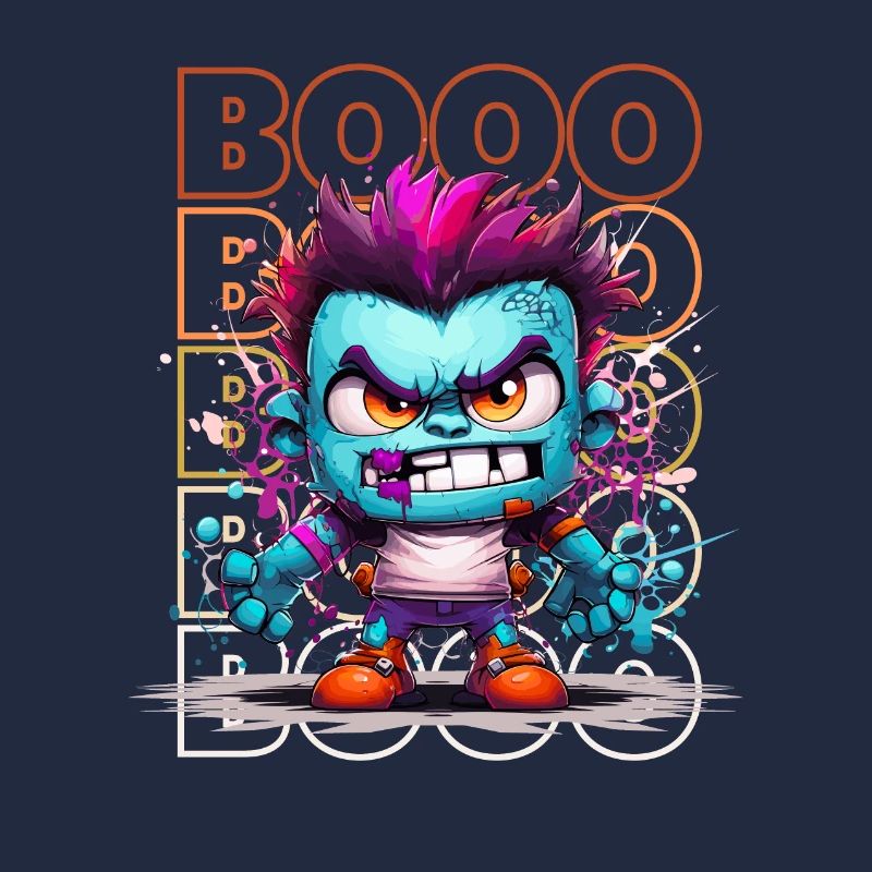 Chibi Bolt & Booo! Stitched Giant Tee!