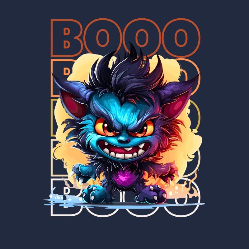 Chibi Prowl & Booo! Moonlit Lycan Tee!