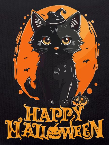 Happy Halloween - Black Cat
