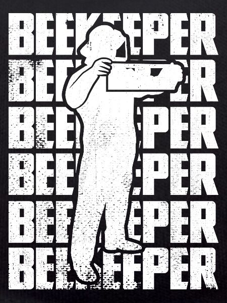Funny beekeeper