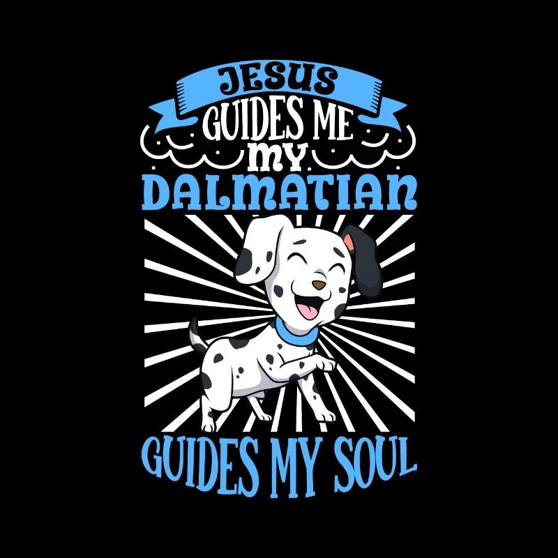 Jésus et mon Dalmatien