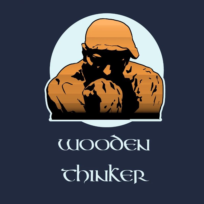 Wooden Thinker