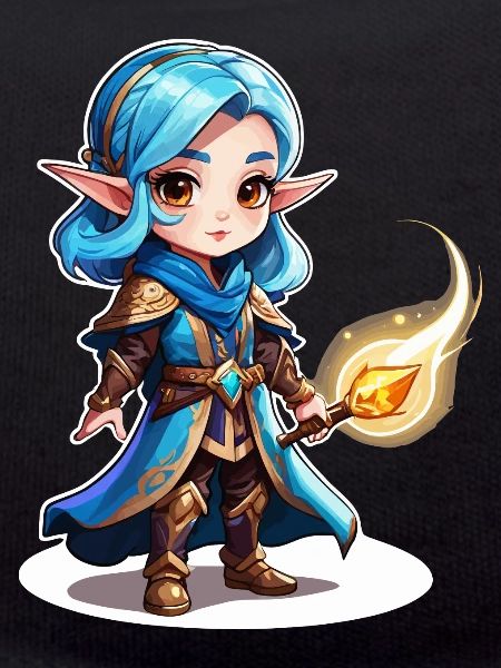 Sorceress Fantasy Illustration