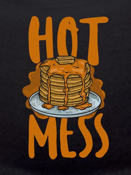 Pancake Lover Kids Chaud Mess
