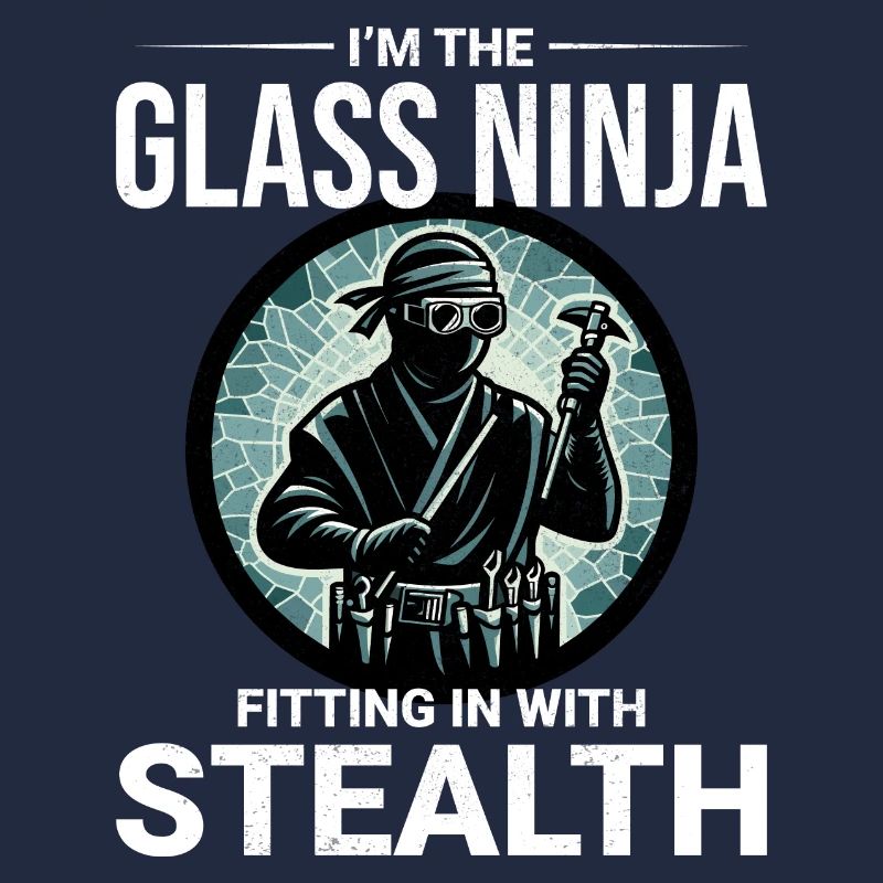 Vitrier Vitreur Vitrerie Ninja