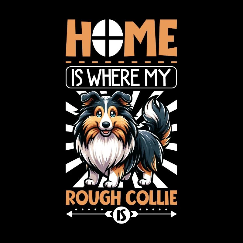 Zuhause - Langhaarcollie