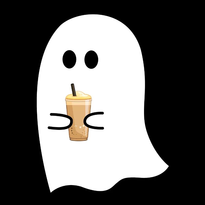 Gespenst mit Kaffee | Eis Kaffee, Espresso, Café