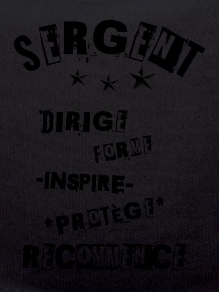Sergeant: Inspiriere und beschütze! N