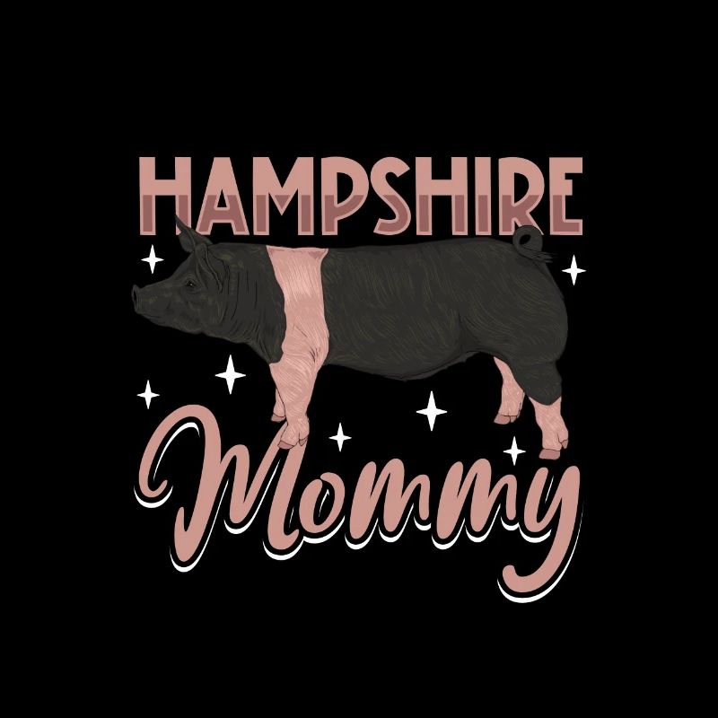 Hampshire Pig Mom