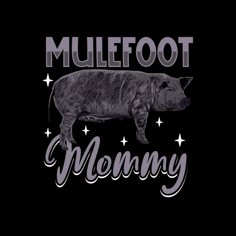 Maman cochon aux pieds de mulet