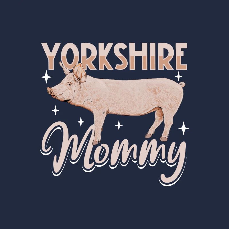 Maman cochon du Yorkshire