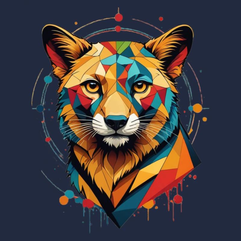 Animal abstrait