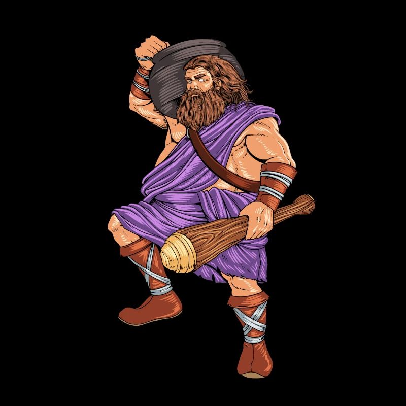God of Celtic Mythology - Dagda