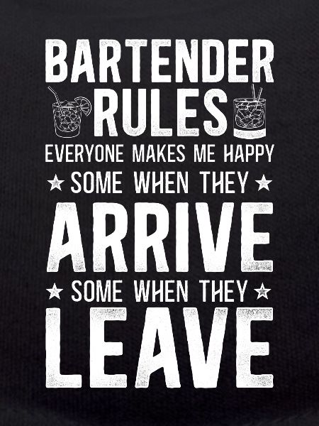 Bartender Mixologist Bartender