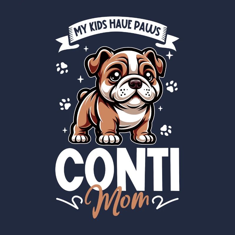 Maman bouledogue continental
