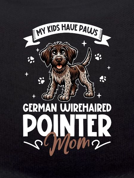 German Wirehaired Mom