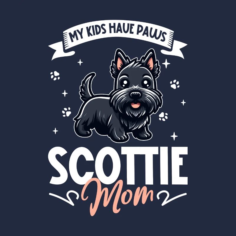 Scottish Terrier Mama