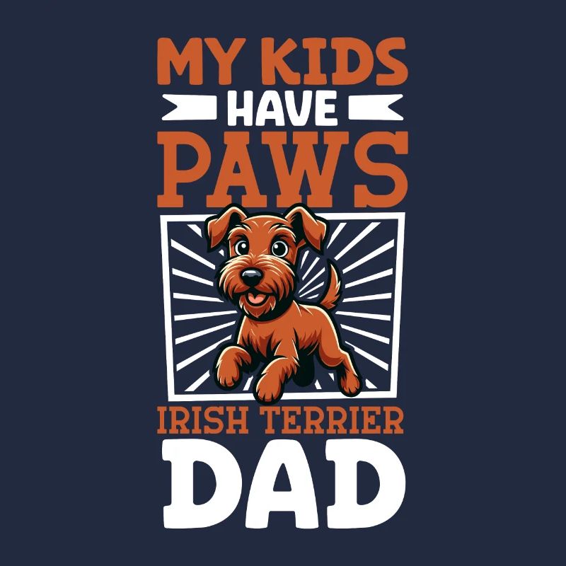 Irish Terrier Dad