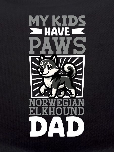 Norwegian Elkhound Dad