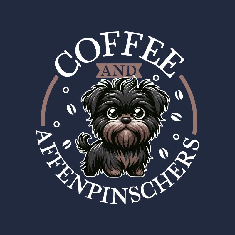 Café et Affenpinscher