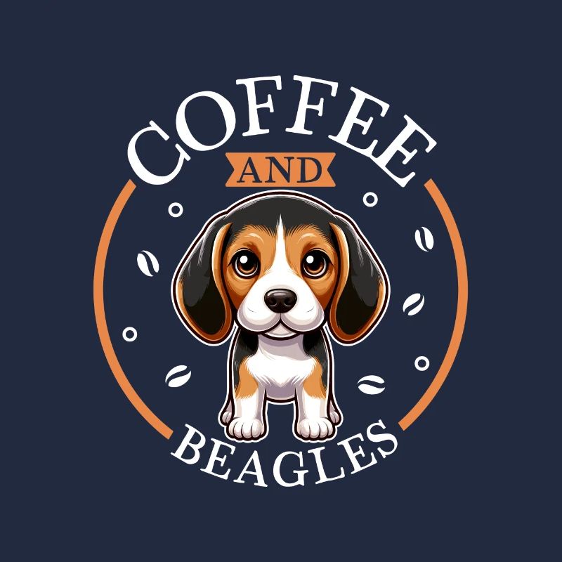 Kaffee und Beagle