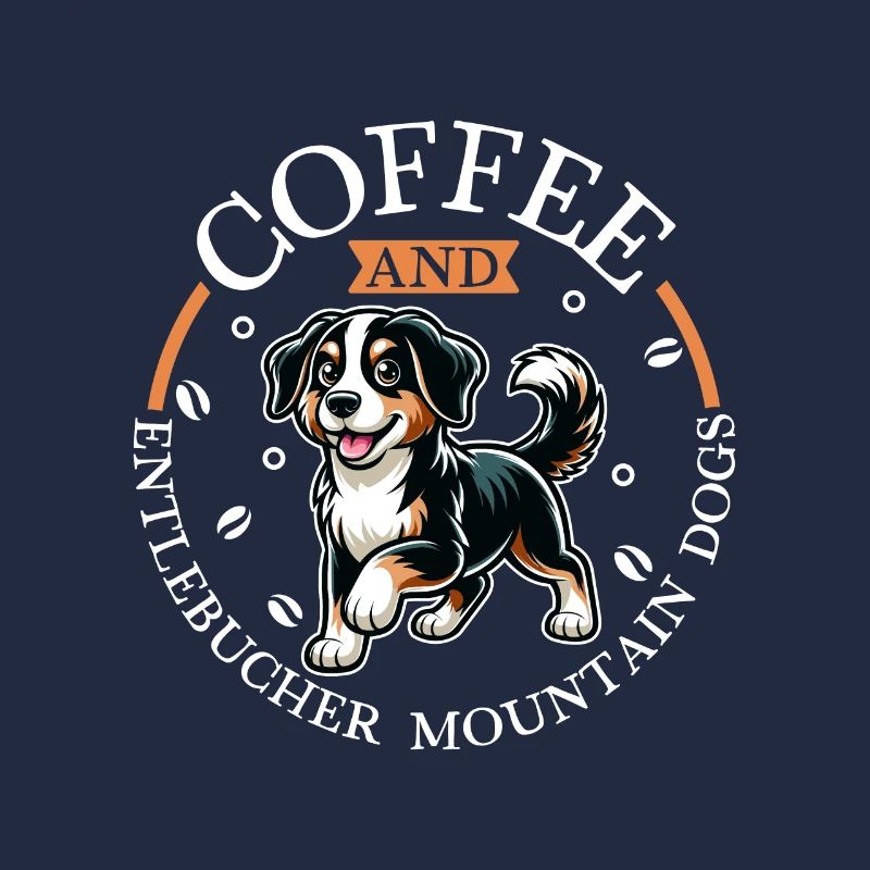 Kaffee und Entlebucher Sennenhund