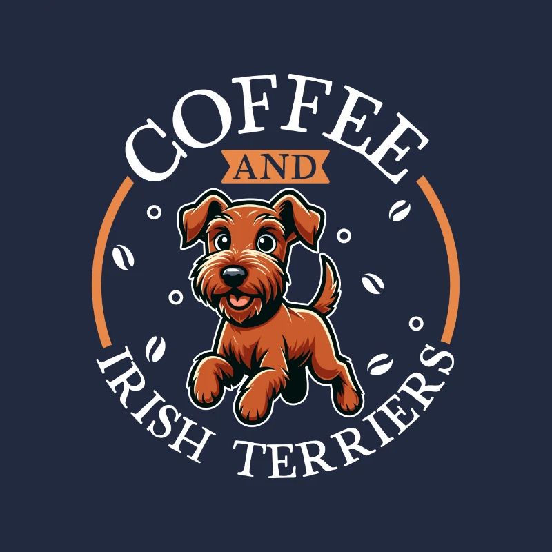 Kaffee und Irish Terrier