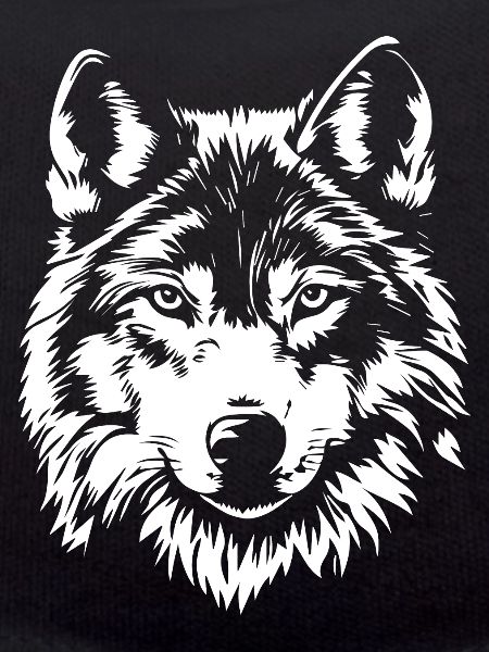 Wolf Gesicht