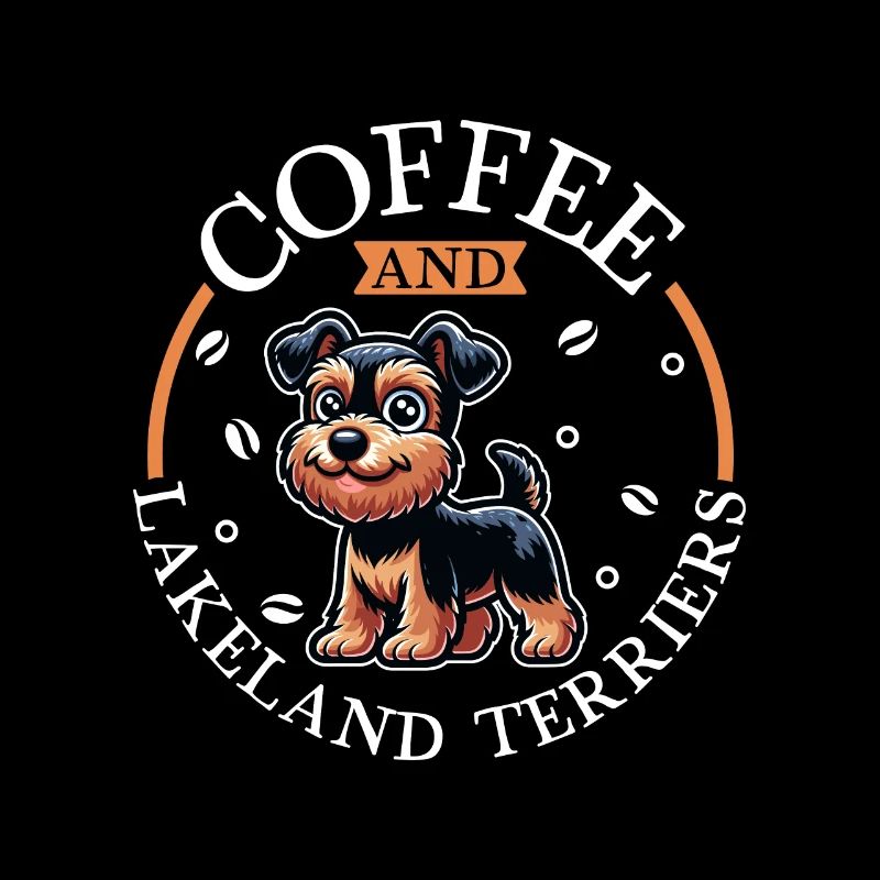 Café et Lakeland Terrier