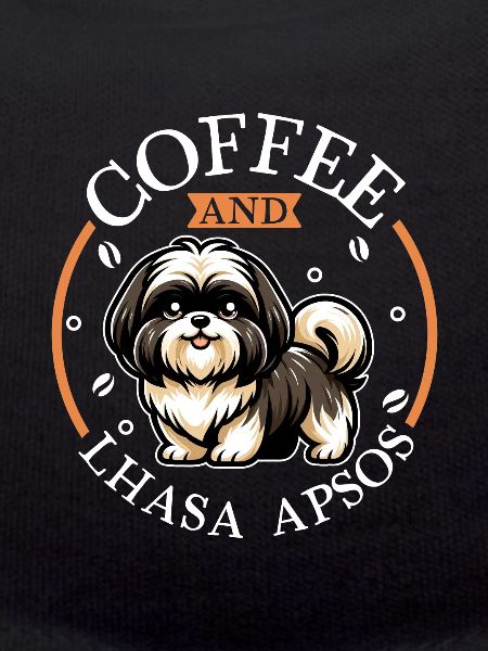 Coffee and Lhasa Apso