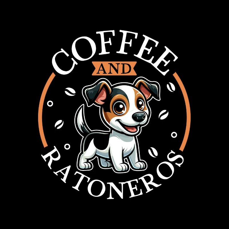 Café et Ratonero Bodeguero Andaluz